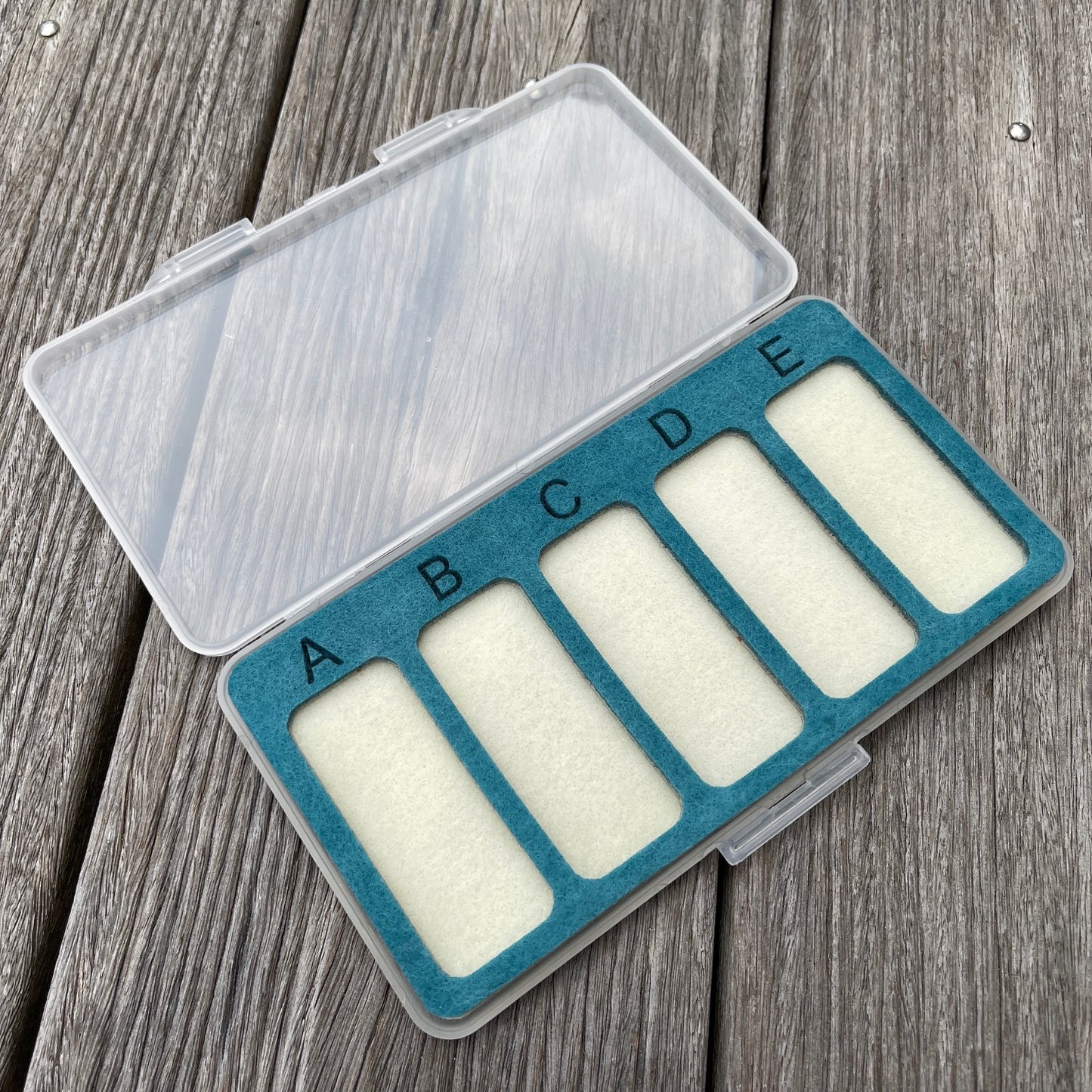 Nomadic bead organizer 5 compartments