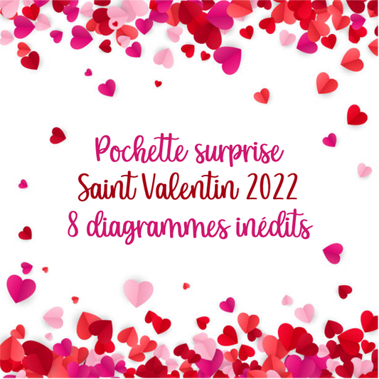 Pochette surprise saint Valentin 2022