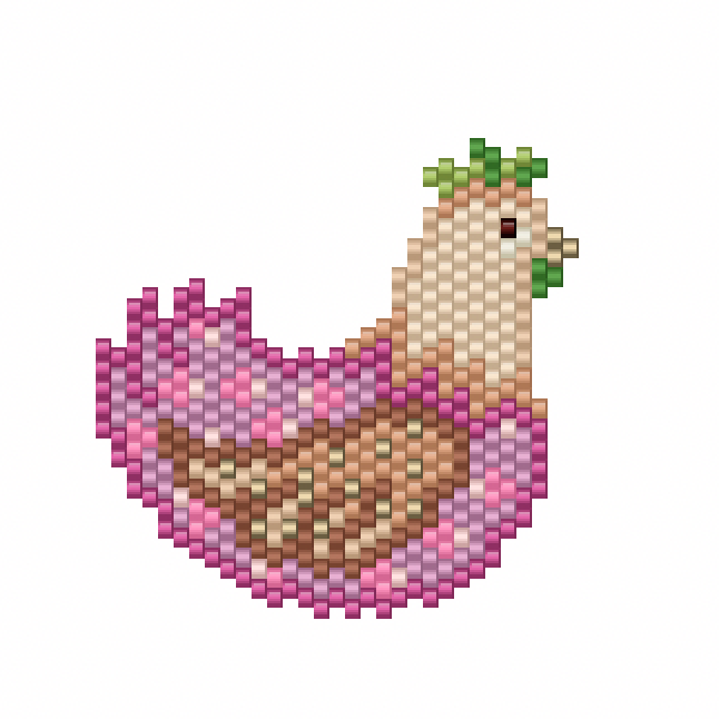 The purple hen