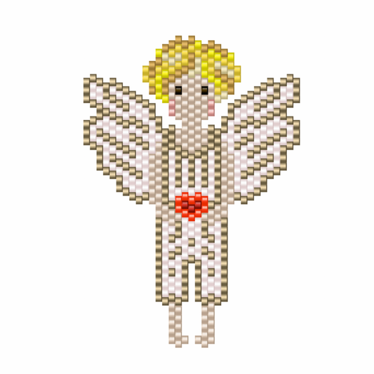 Little angel boy