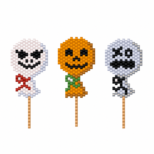 3 lollipops