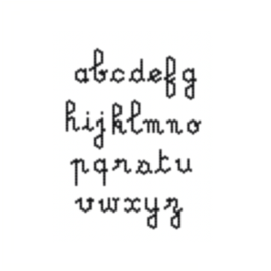 alfabeto minúscula